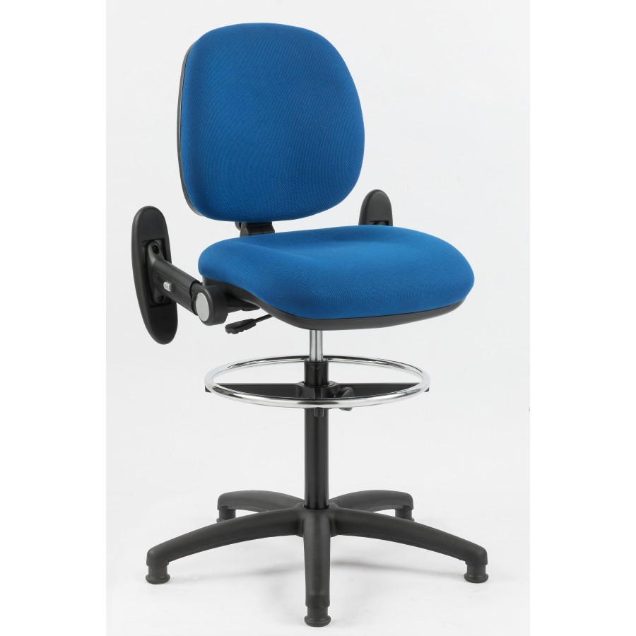 Ergo Line Fabric Draughtsman Chair